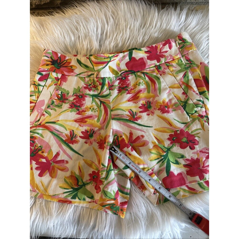 J crew 5” Shorts Flower Pattern Sz 0